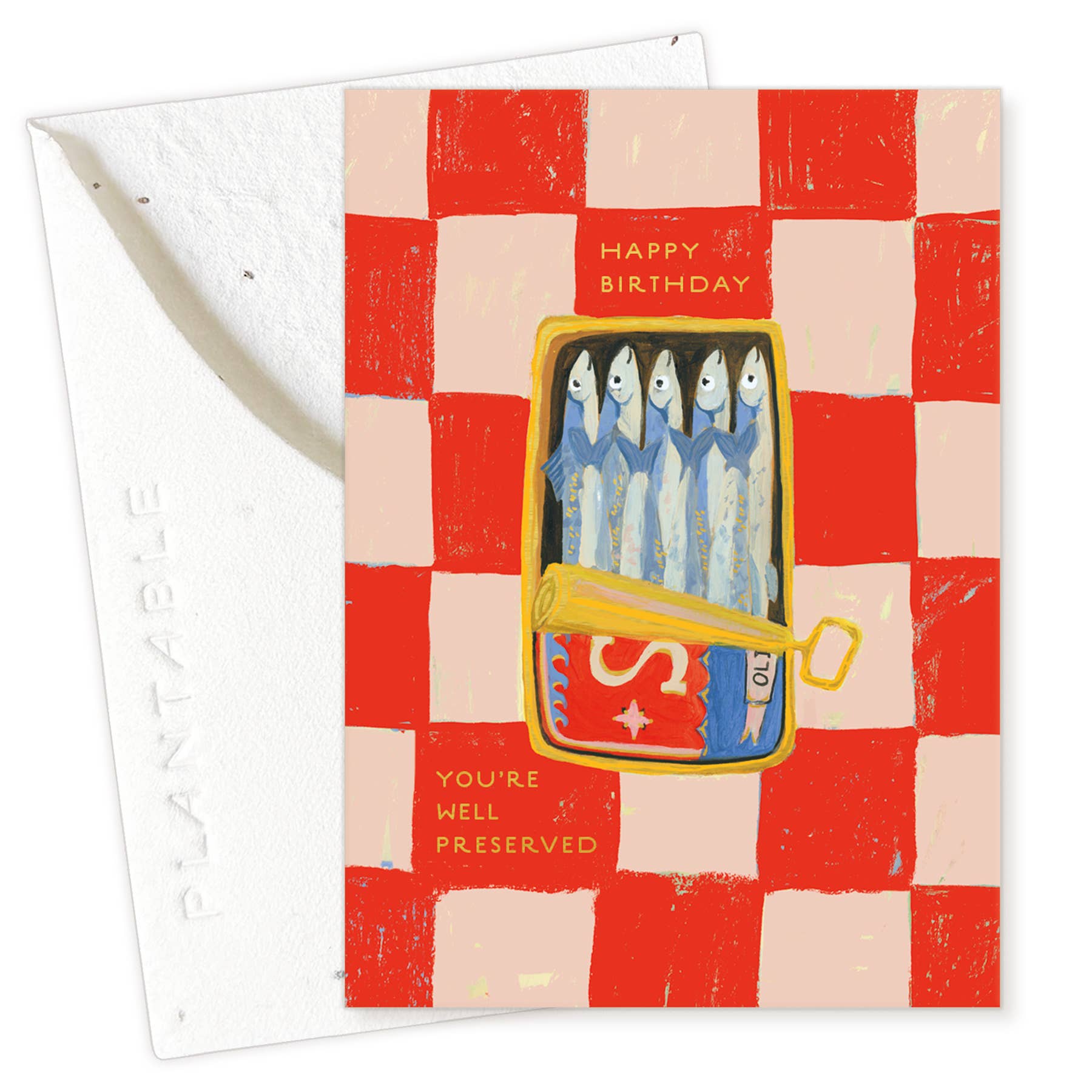 Sardines Sprout - Birthday Card Mini