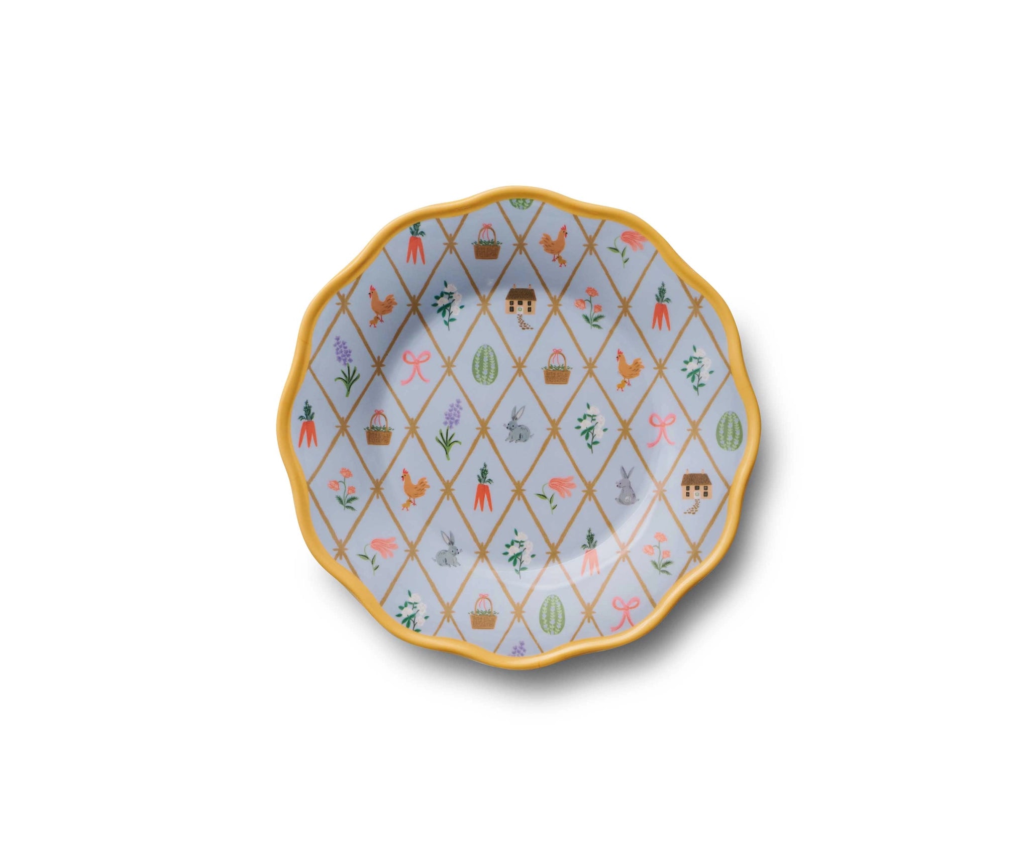 Spring Farm Melamine Assorted Dessert Plates image 2