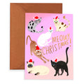 Feline Xmas Holiday Card image 0
