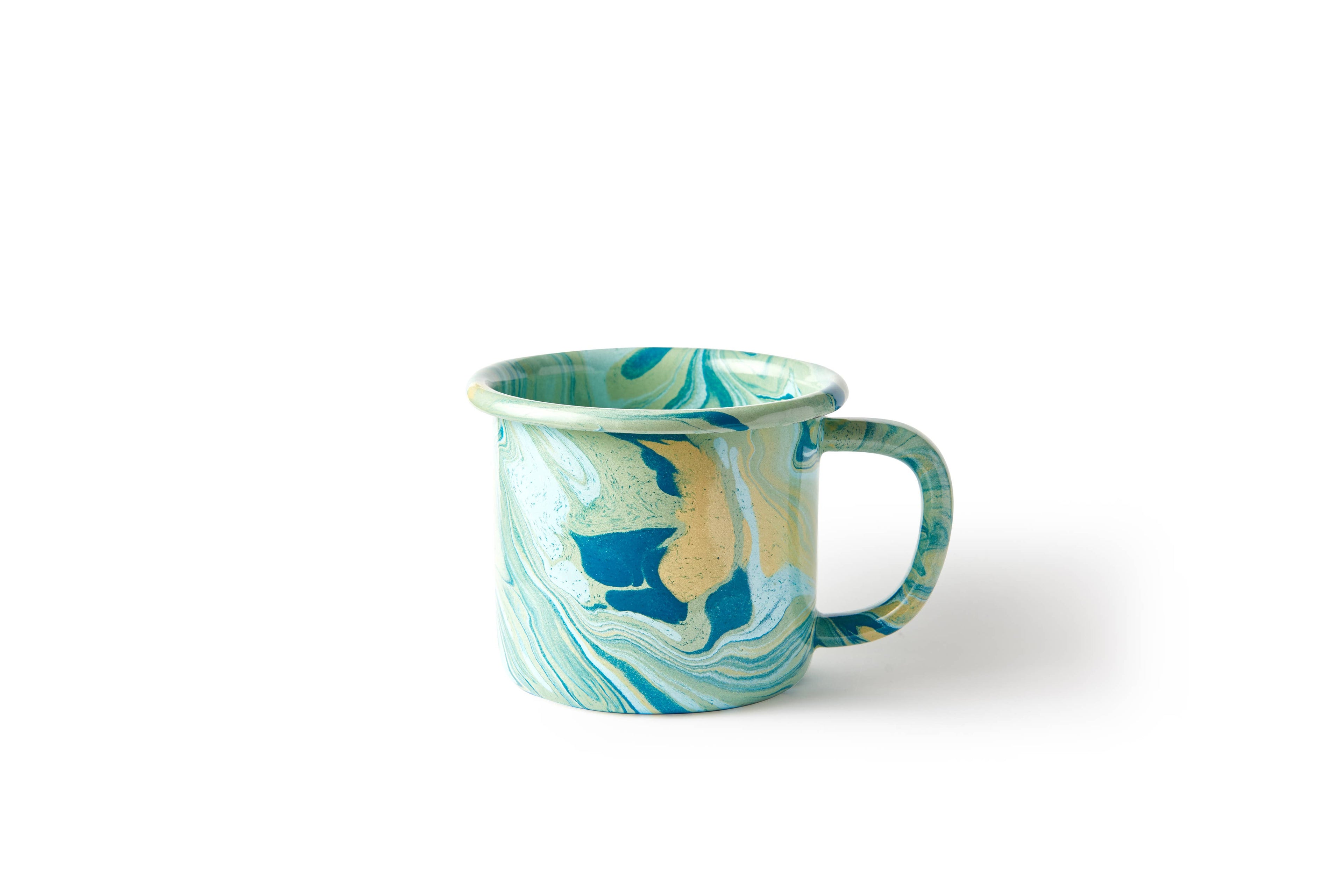 BORNN Multi Swirl 12 oz Mug - Mint Swirl
