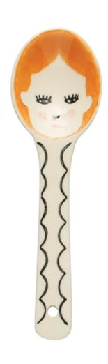 Hand Painted Lady Face Spoon image 4