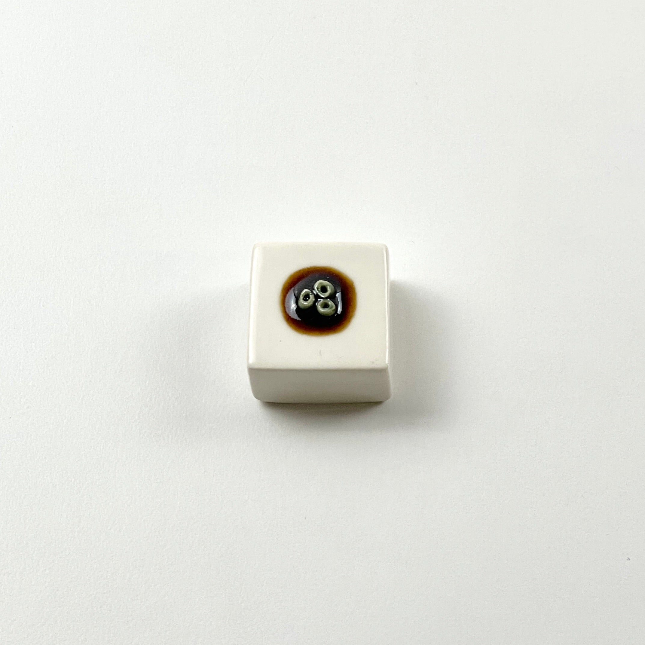 Japanese Chopstick Rest - Tofu image 0