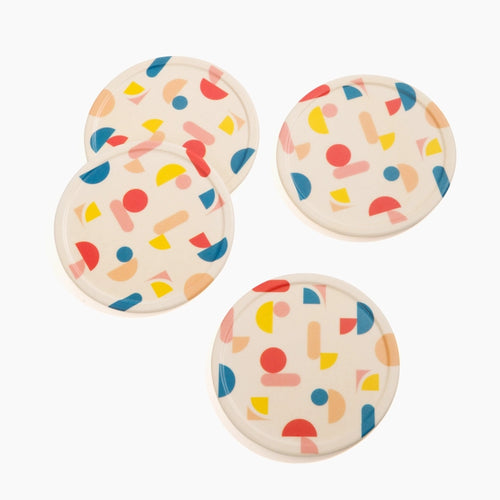 Bamboo Coasters (Set of 4) image 1