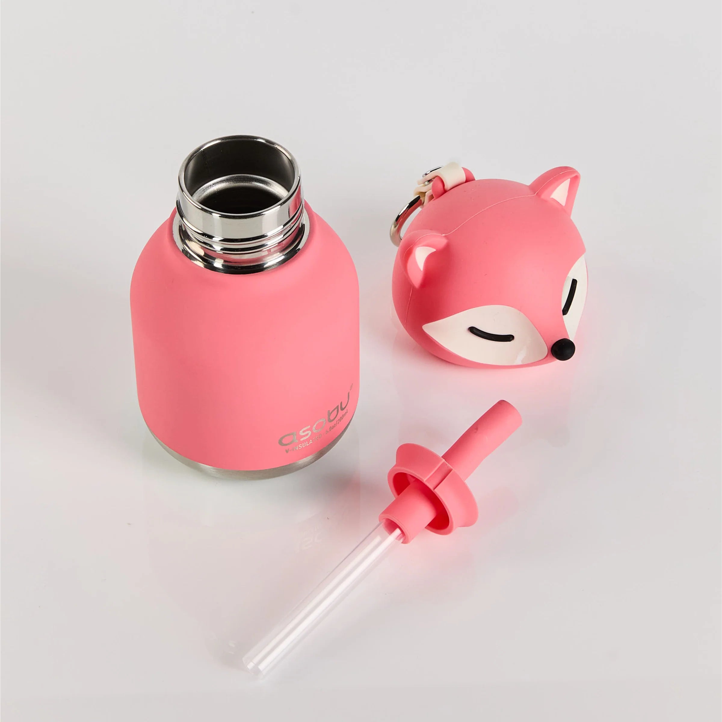 Mini Bestie Bottle - Pink Fox image 3