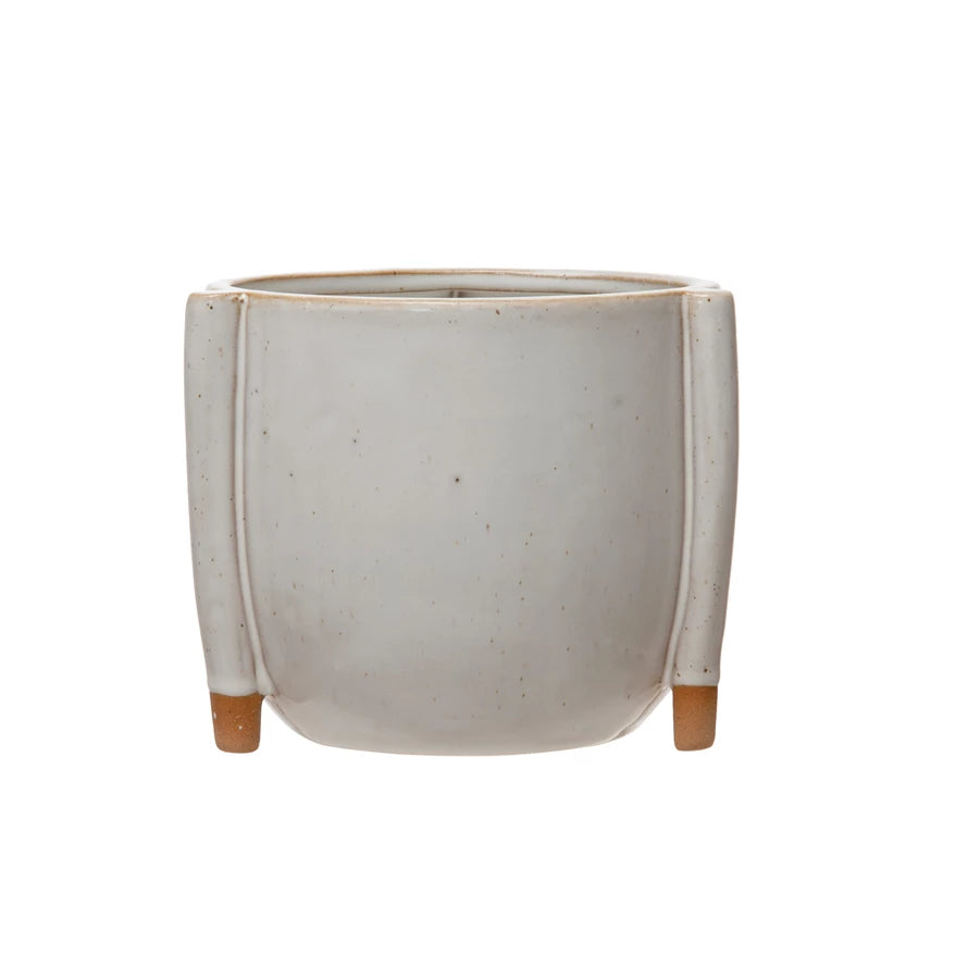 Stoneware Footed Planter image 4