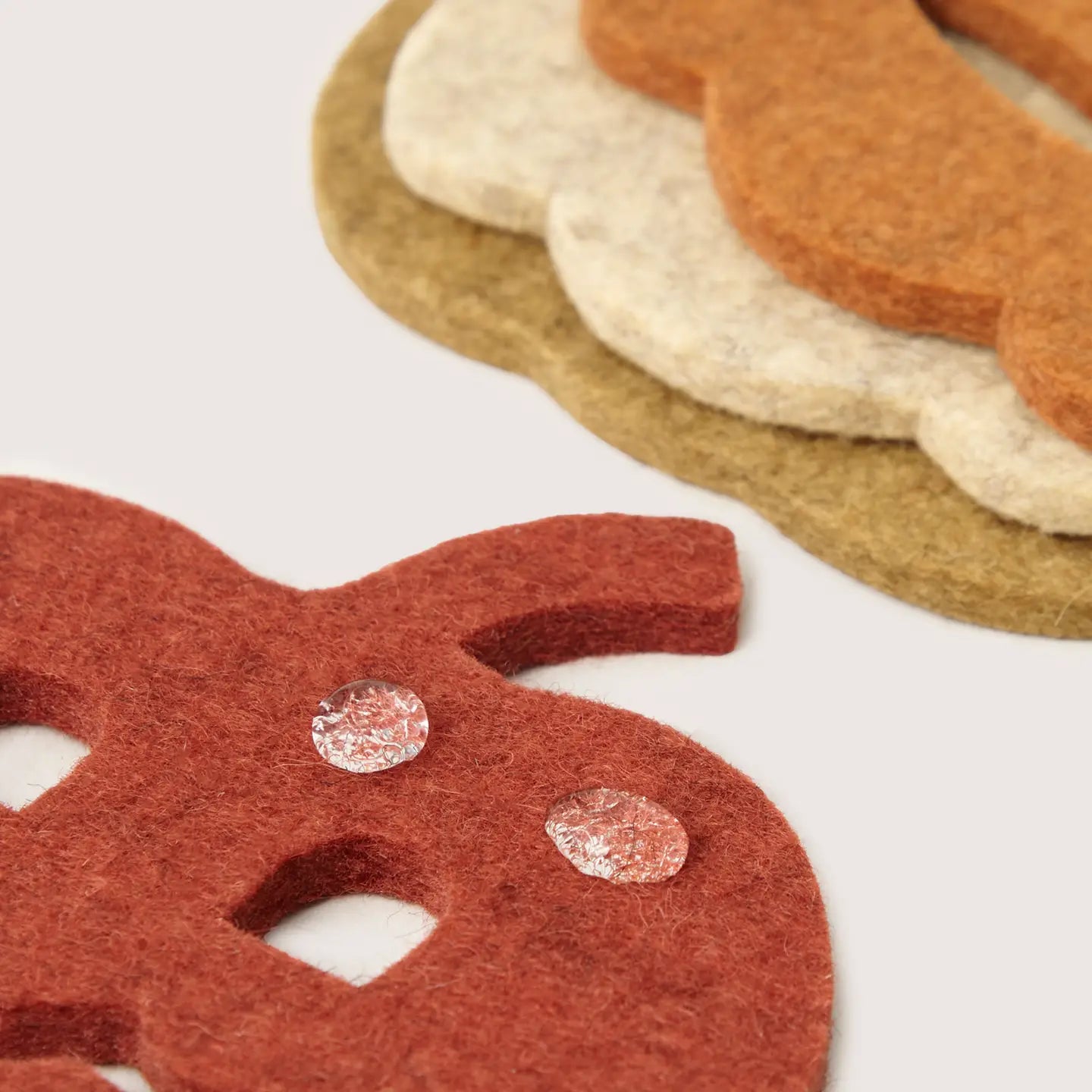 Merino Wool Coasters image 1