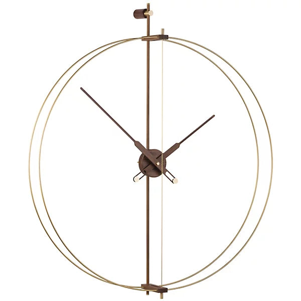 Barcelona Premium Gold Wall Clock by NOMON image 0