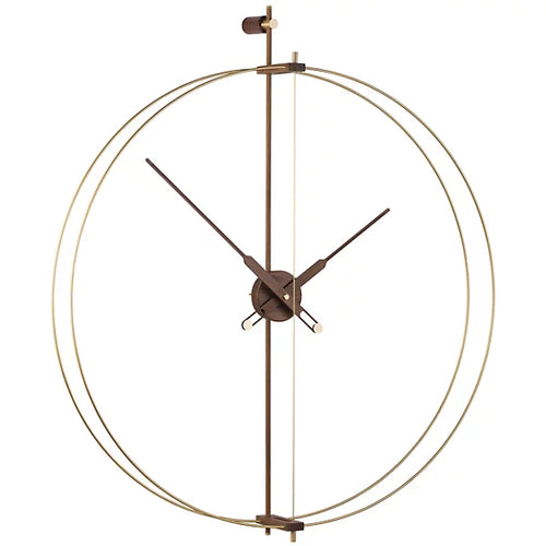 Barcelona Premium Gold Wall Clock by NOMON image 0