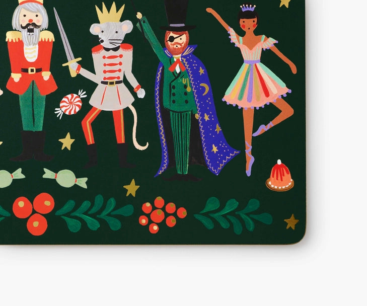 Nutcracker Set of 4 Cork Placemats image 4