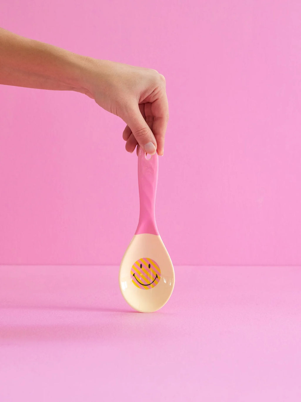 Melamine Salad Spoon - Smiley image 3