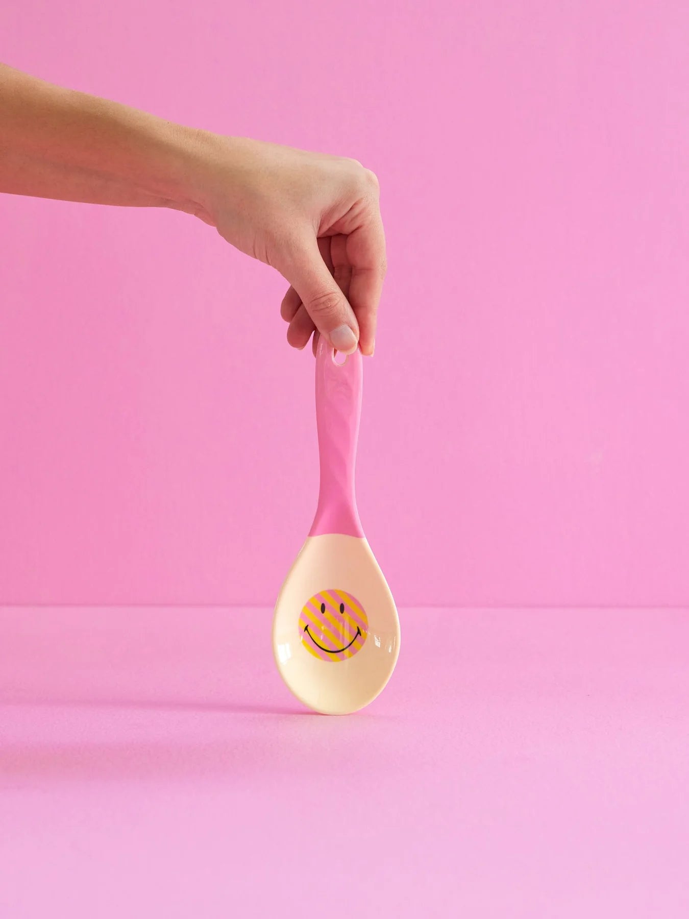 Melamine Salad Spoon - Smiley image 3