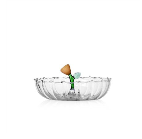 Botanica Saucer - Amber Flower image 0