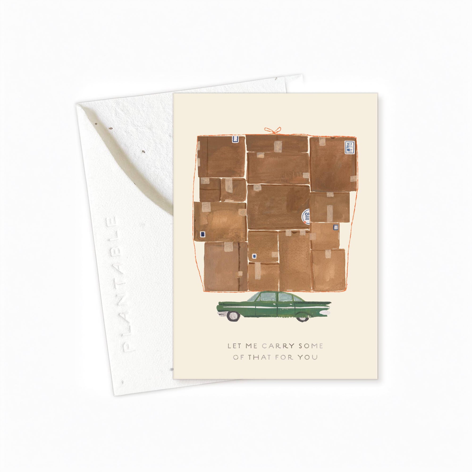 Let Me Carry - Encouragement Card (Mini) image 0