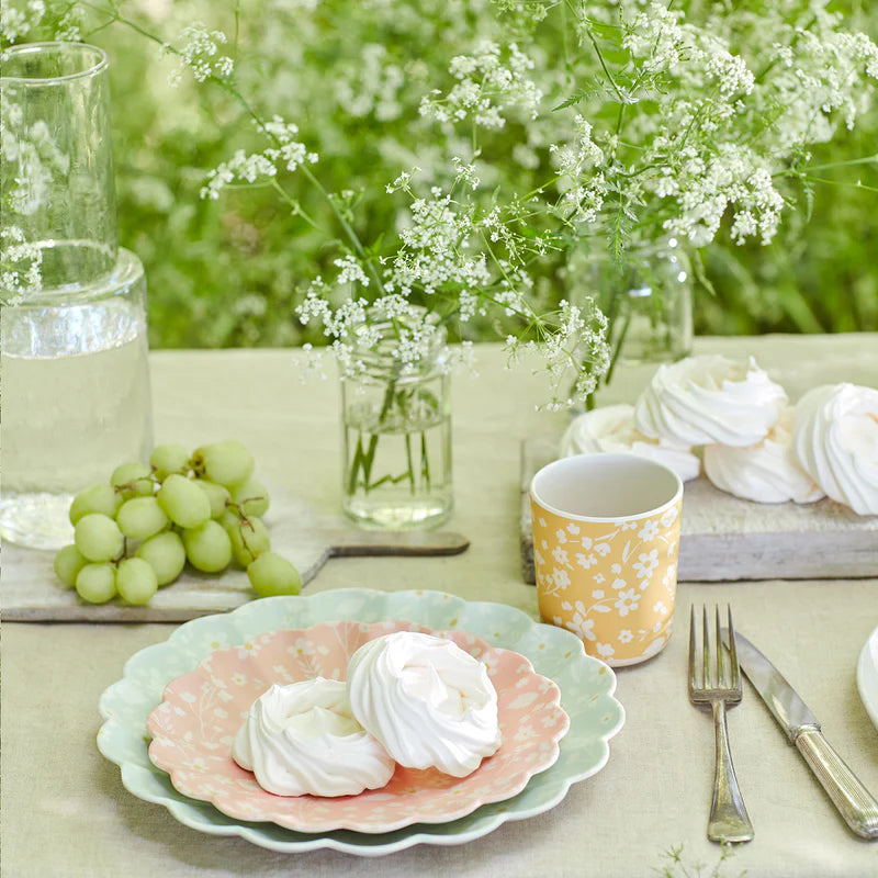 Floral Bamboo Cups image 2