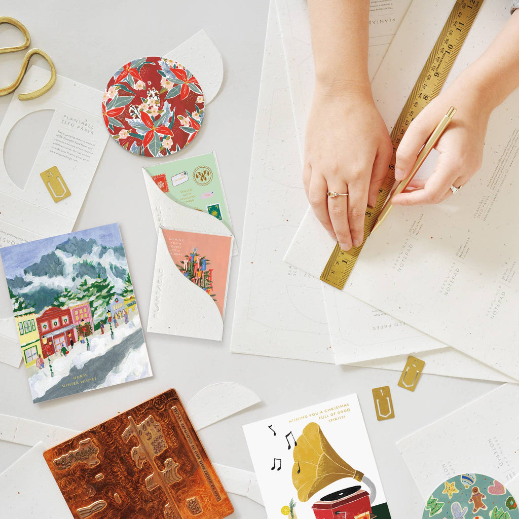 Christmas Bows - Holiday Card Mini