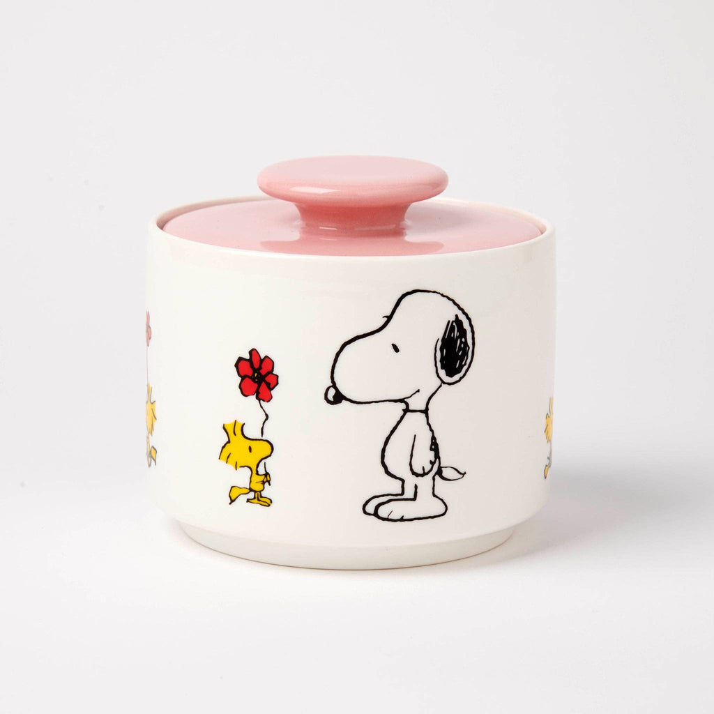 Peanuts Candy Jar - Love is in Bloom