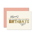 Happiest of Birthdays Coral Greeting Card image 0