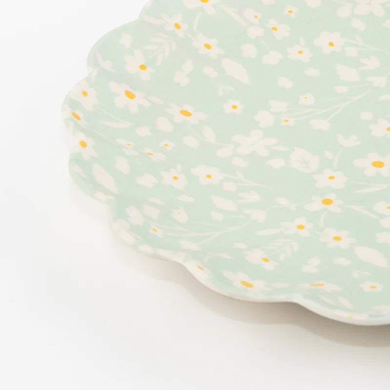 Floral Bamboo Plates image 3