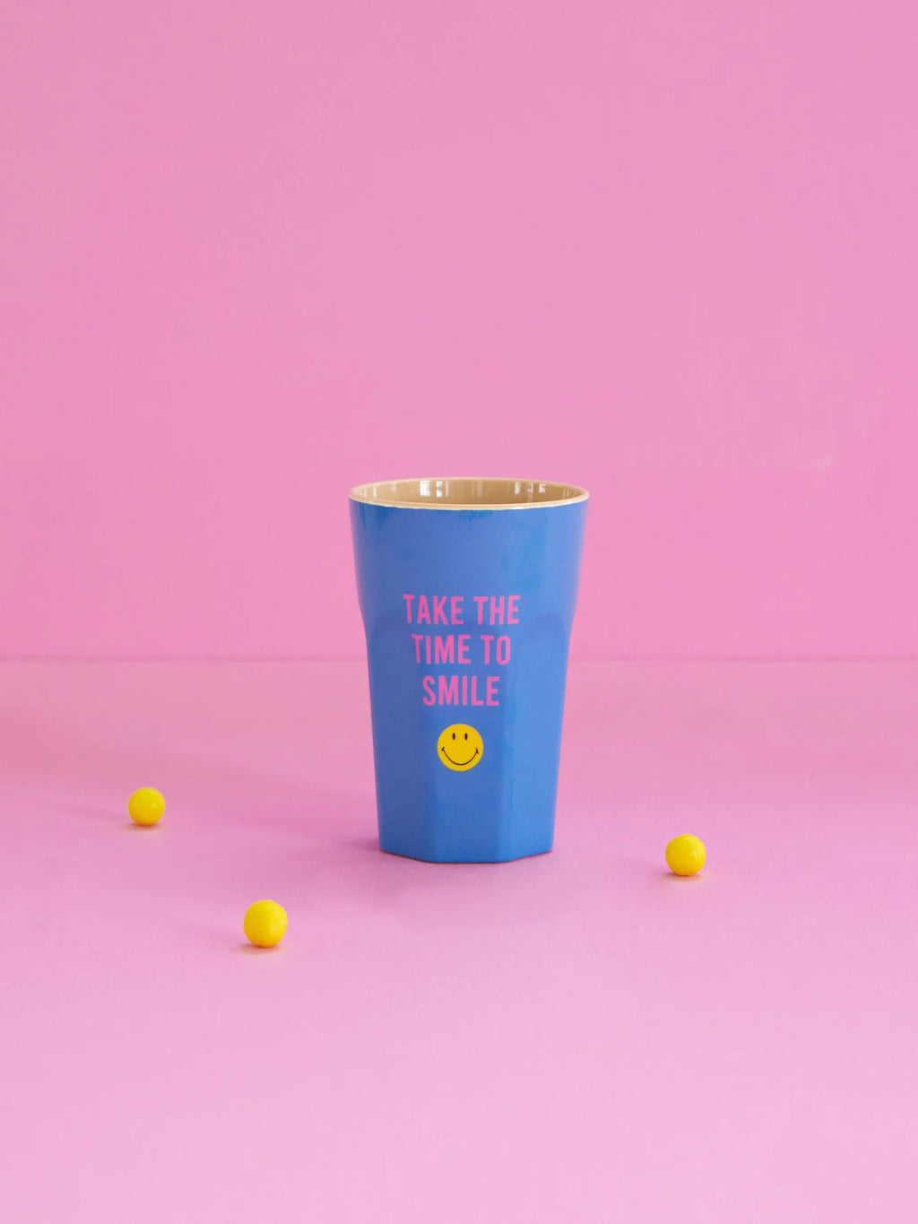 Tall Melamine Cup - Smiley image 4