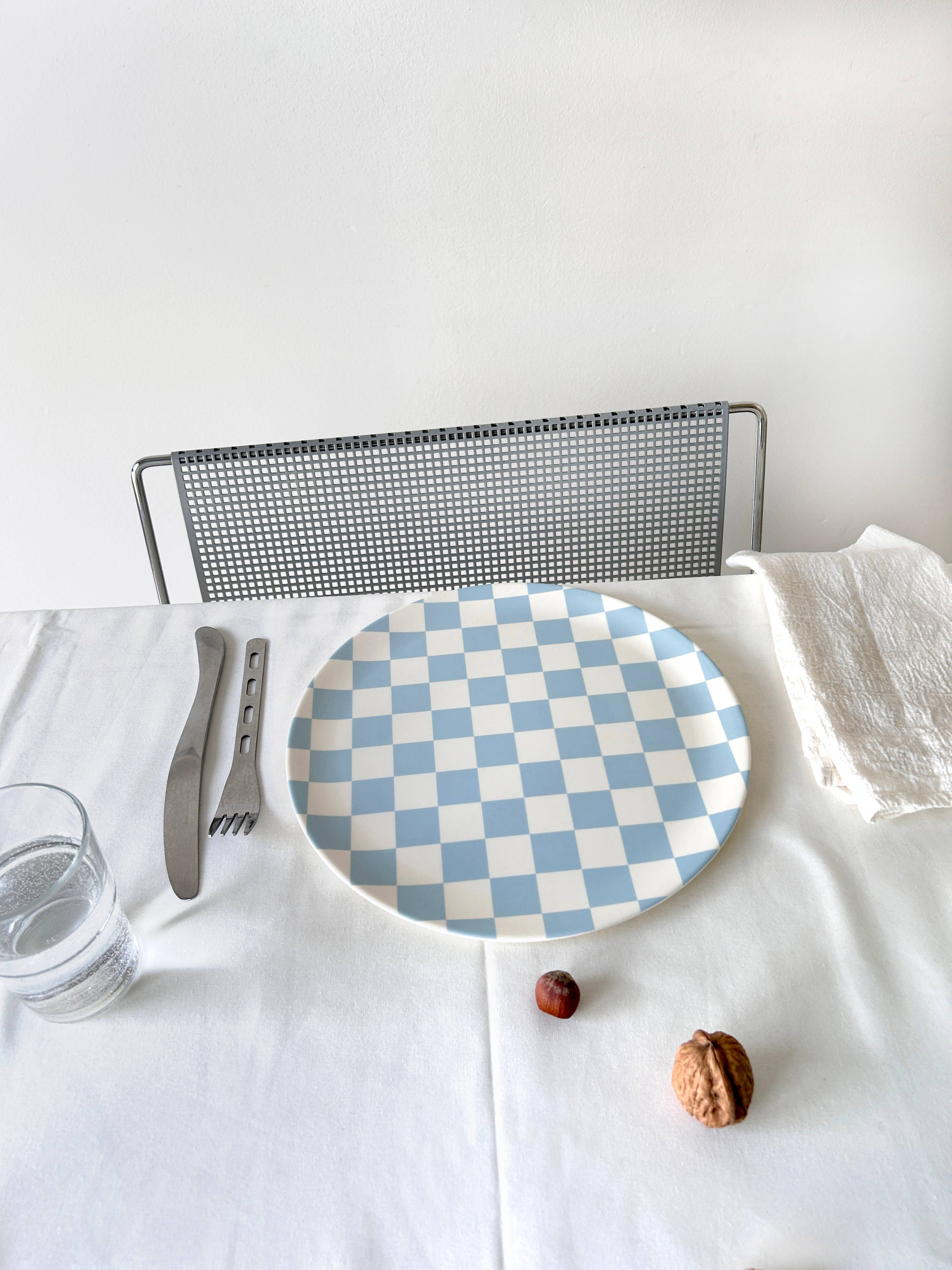 Diner Check Dinner Plate
