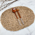 Pastel Wood Flatware Set image 2