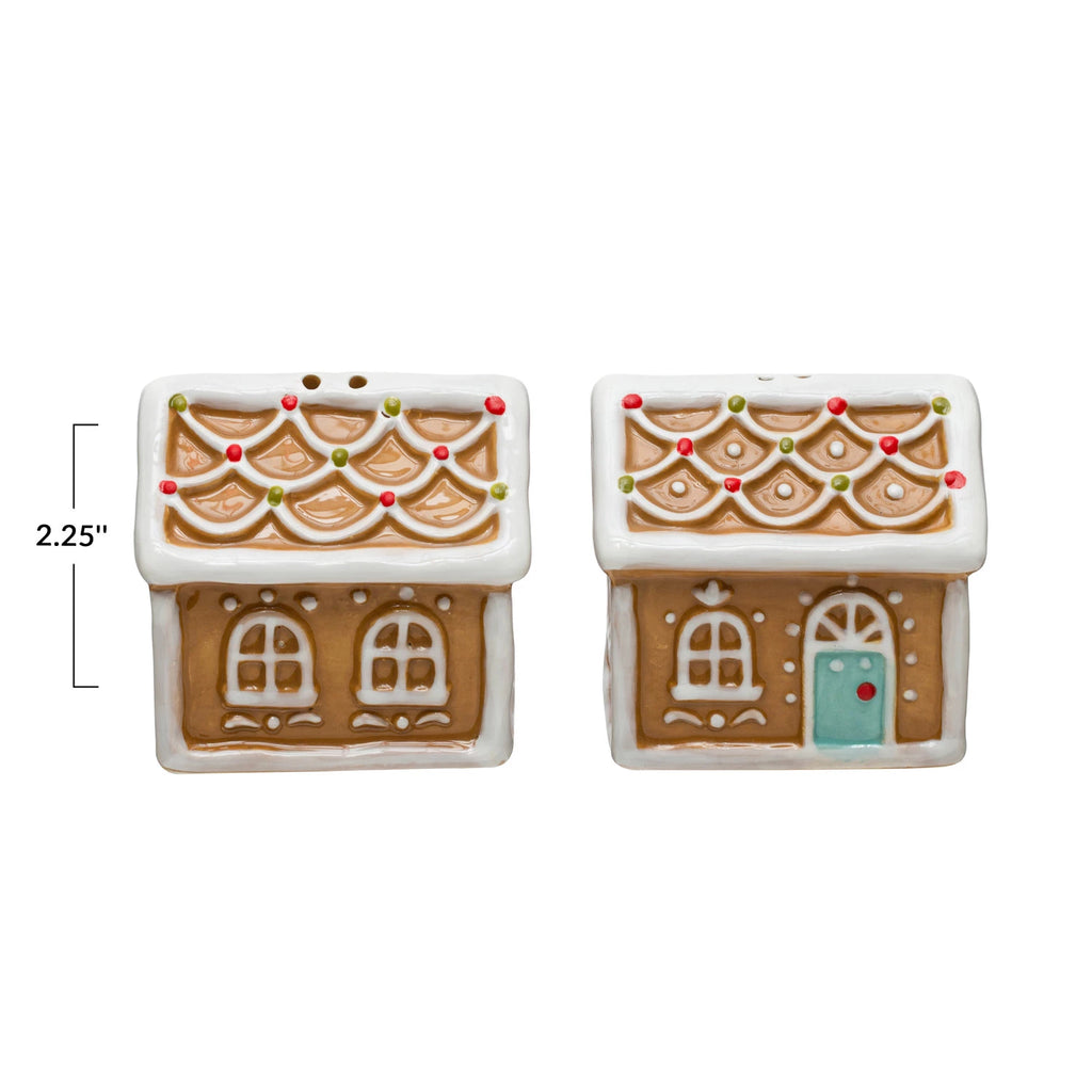 Gingerbread House Salt & Pepper Shakers (Set of 2) image 2
