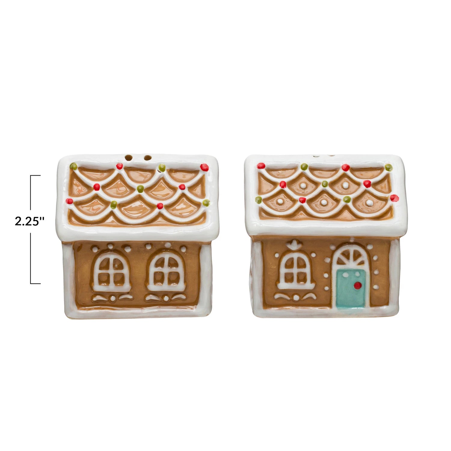 Gingerbread House Salt & Pepper Shakers (Set of 2) image 2