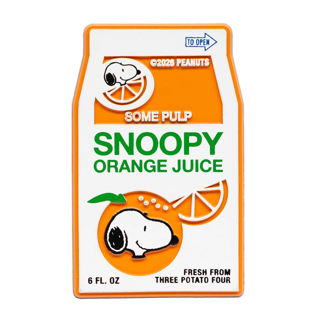 Snoopy Orange Classic Fridge Magnet
