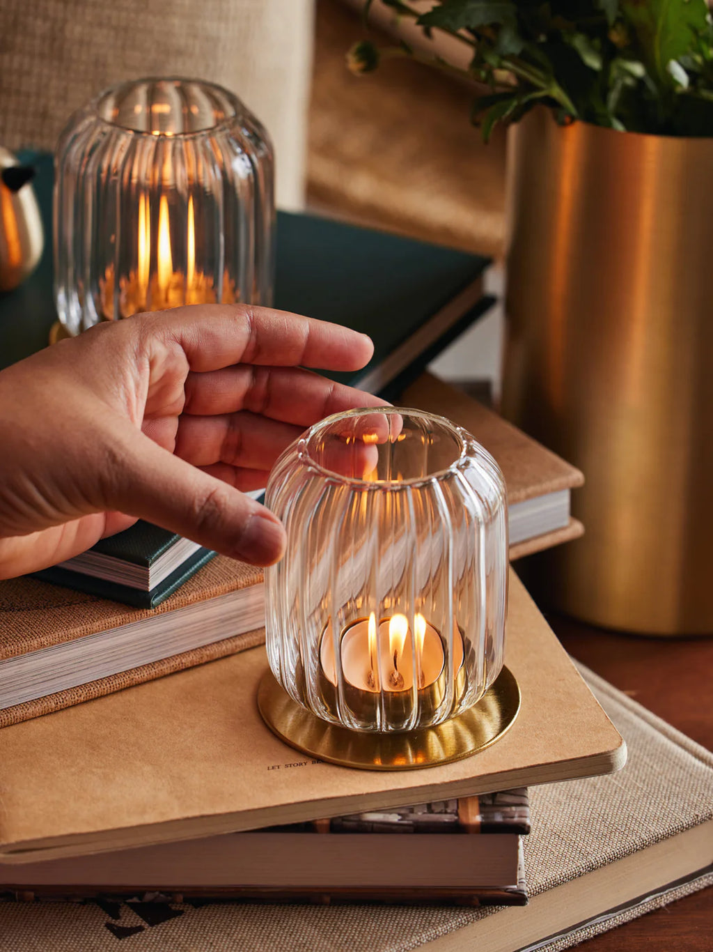 Kira Glass Lantern image 2