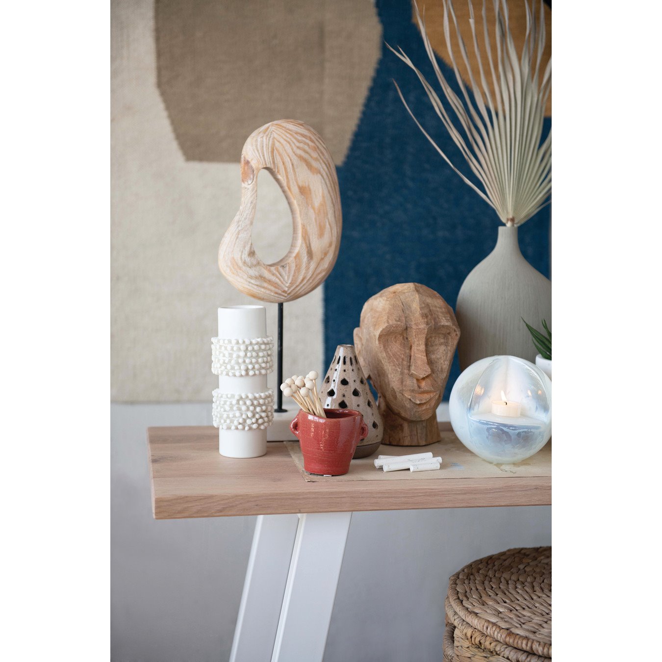 Grey Stoneware Vase image 1