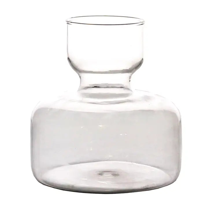 Glass Bulb Vase w/ Wide Bottom image 0