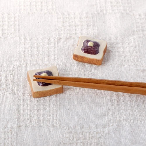 Japanese Chopstick Rest - Toasts image 3