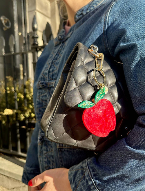 Apple Bag Charm
