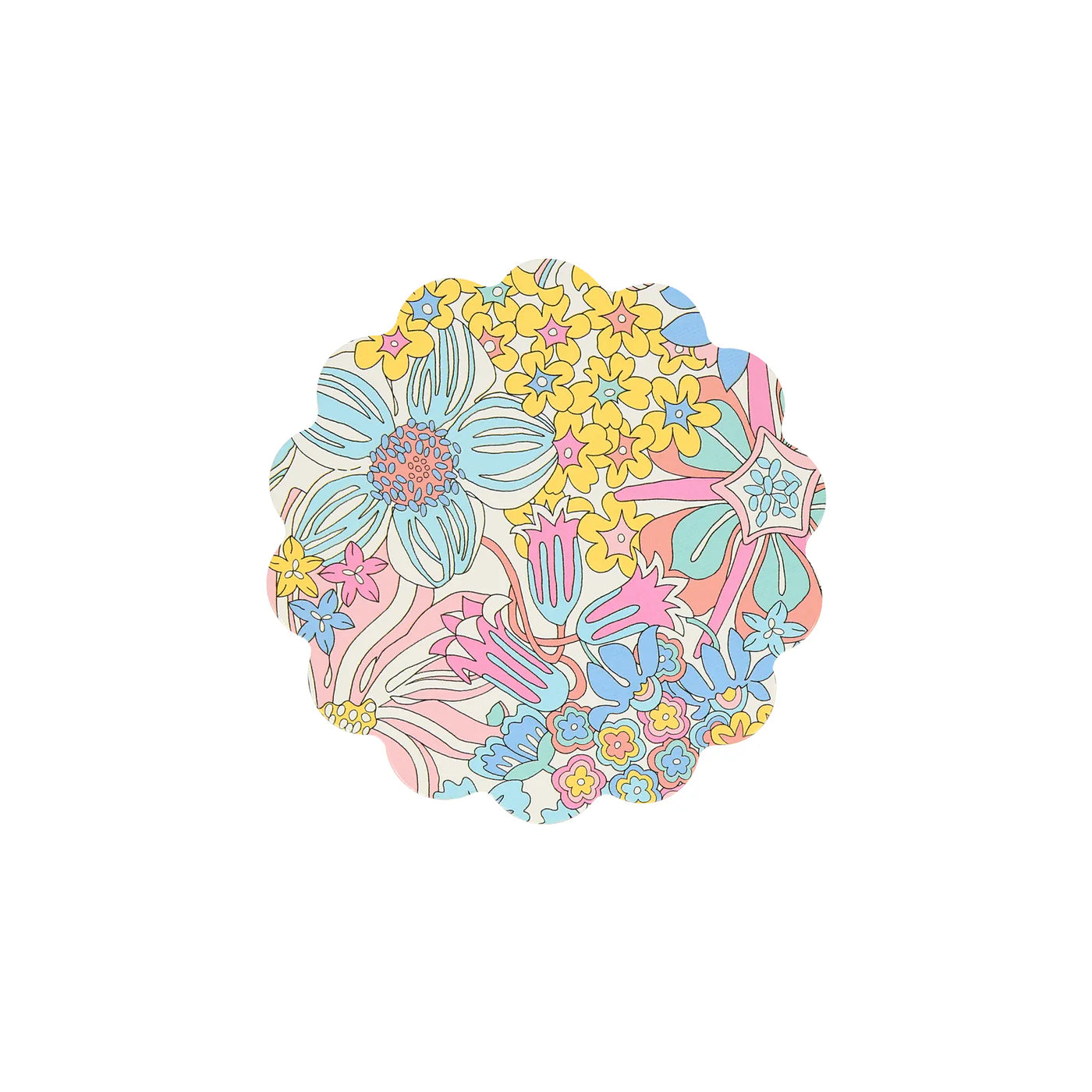 Meri Meri x Liberty Mixed Coasters Set image 8