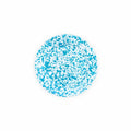 Splatter Salad Plate - Turquoise & White