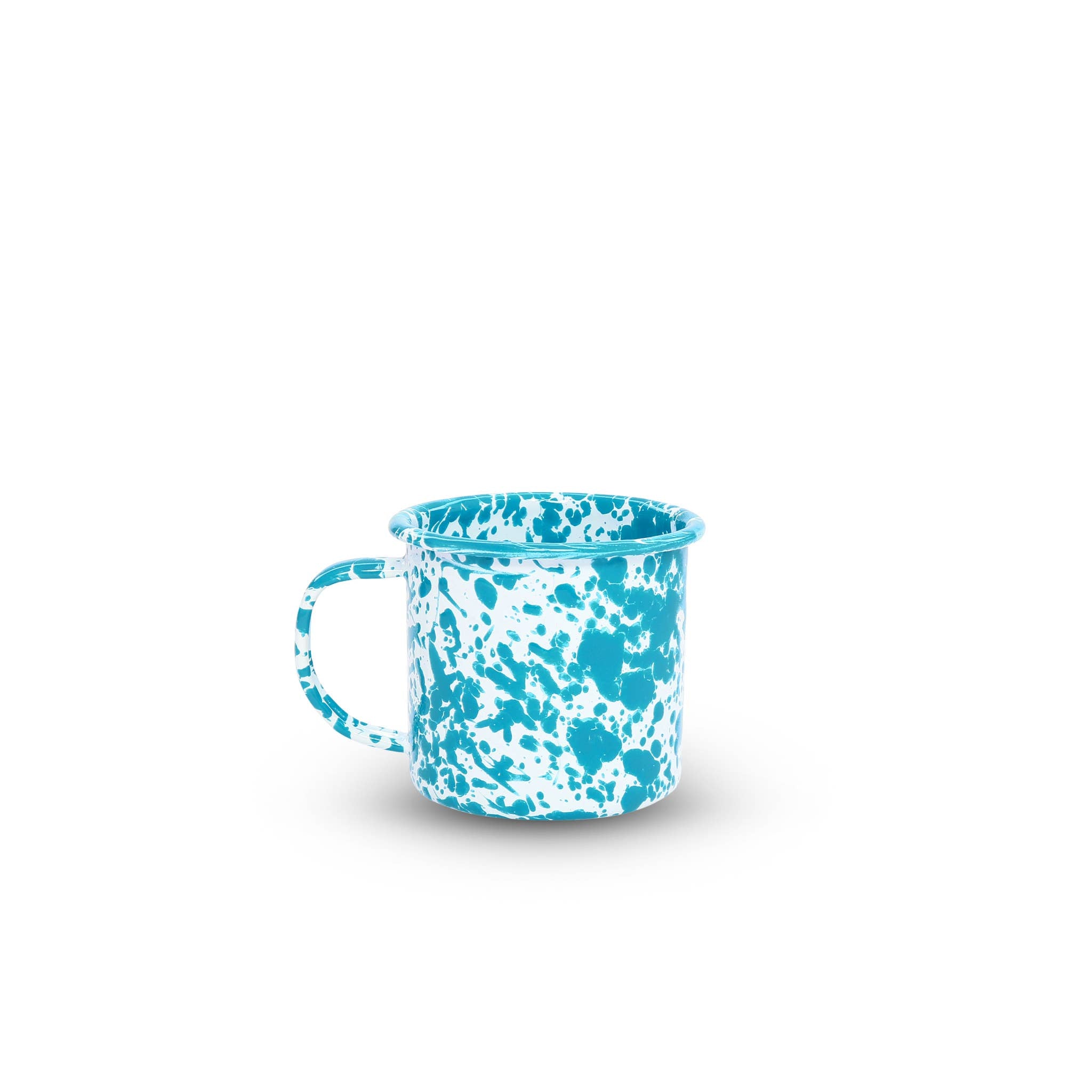 Splatter 12 oz Mug - Turquoise