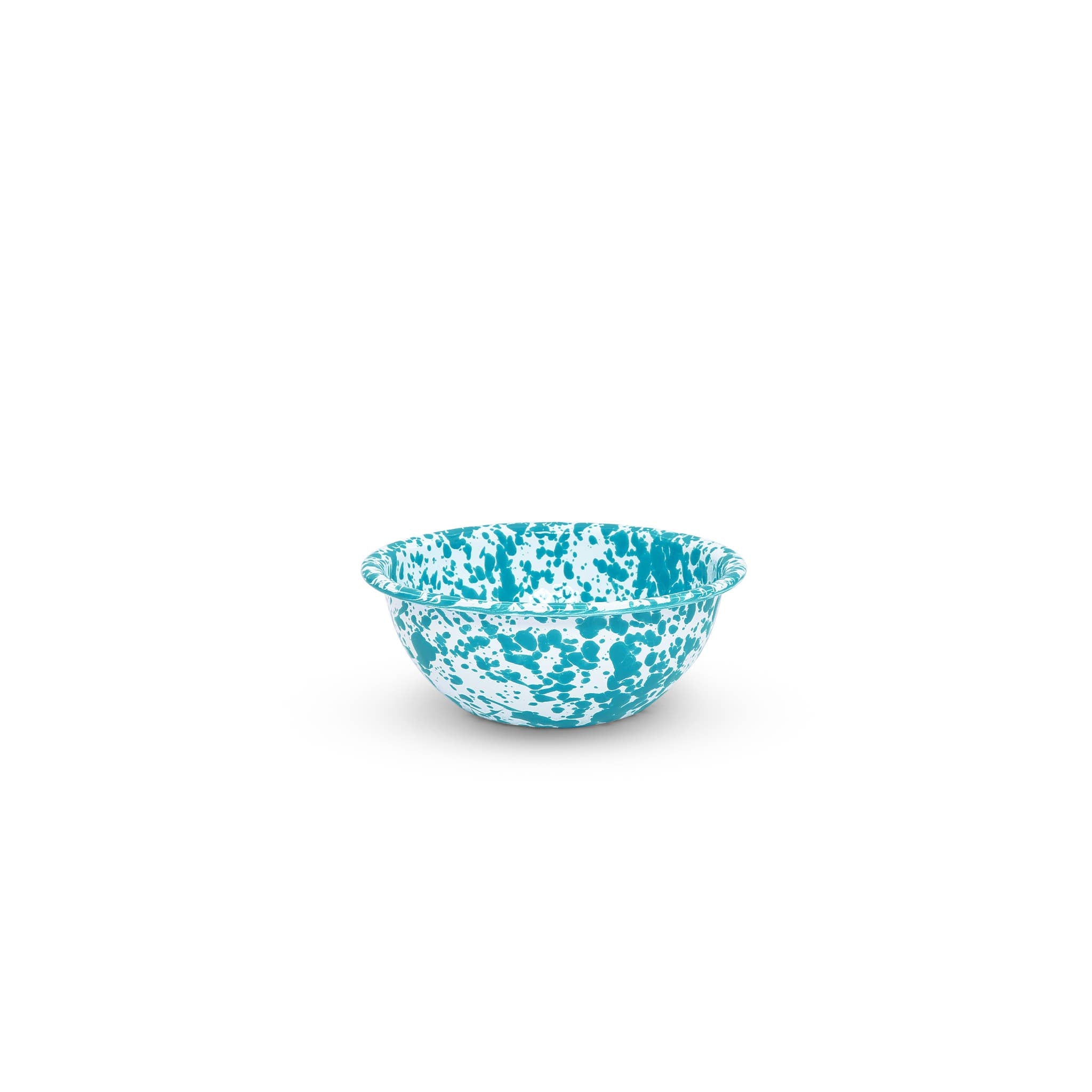 Splatter 20 oz Cereal Bowl - Turquoise