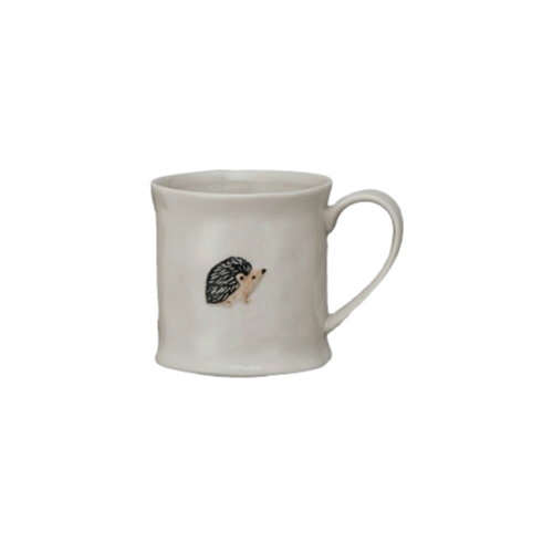 Embossed Stoneware Mug image 2