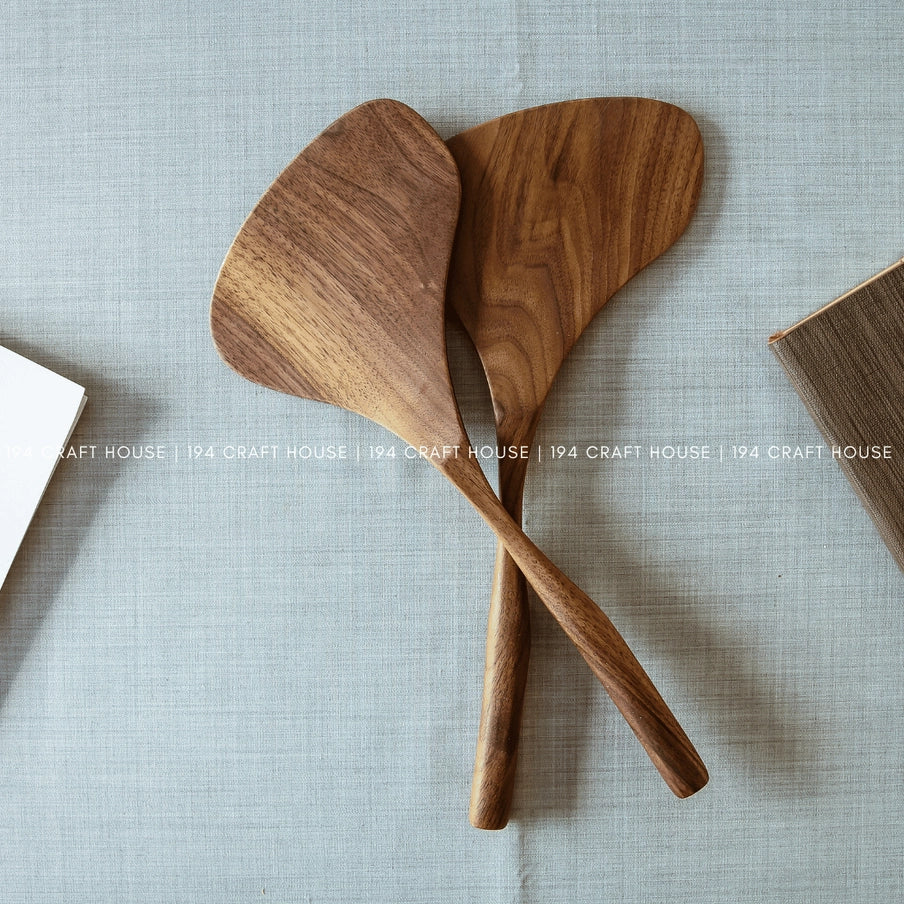 Walnut Wood Spatula - Wide image 4