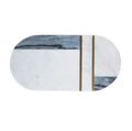 Marble & Brass Tray / Cutting Board image 0