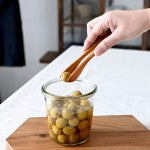 Horsetail Tongs - Teak image 1
