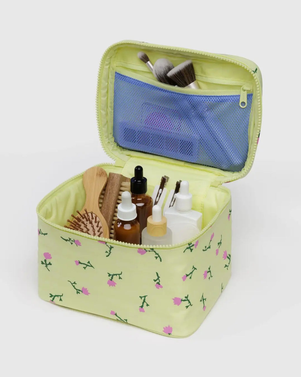 Large Cosmetic Case - Painted Wildflower image 2