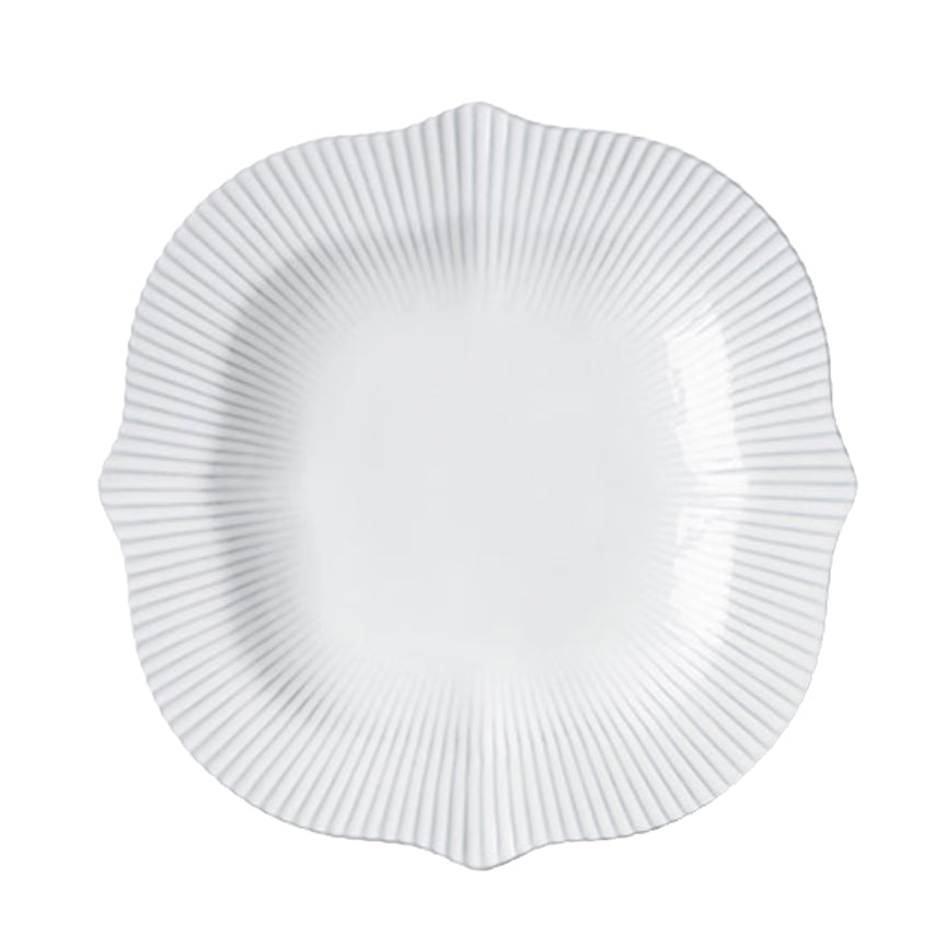 Blanc Pleats Plate Set image 1