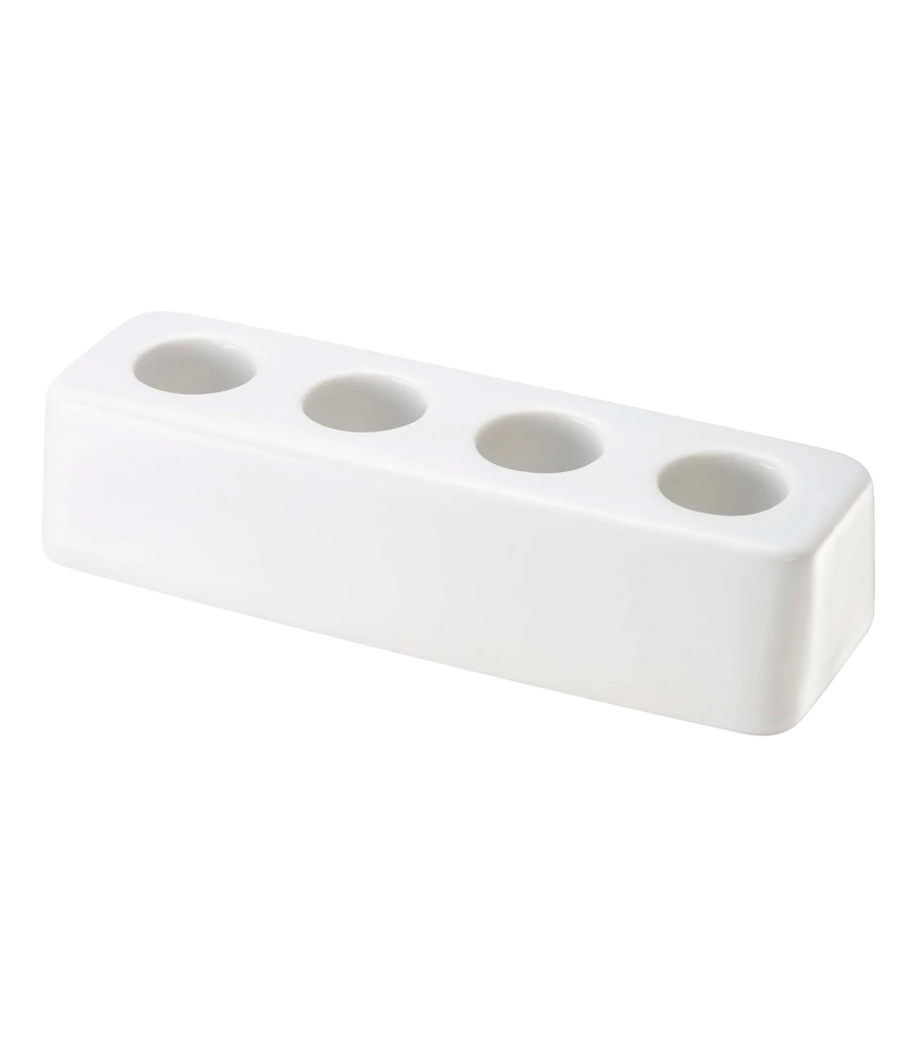 Plain Ceramic Toothbrush Stand image 0