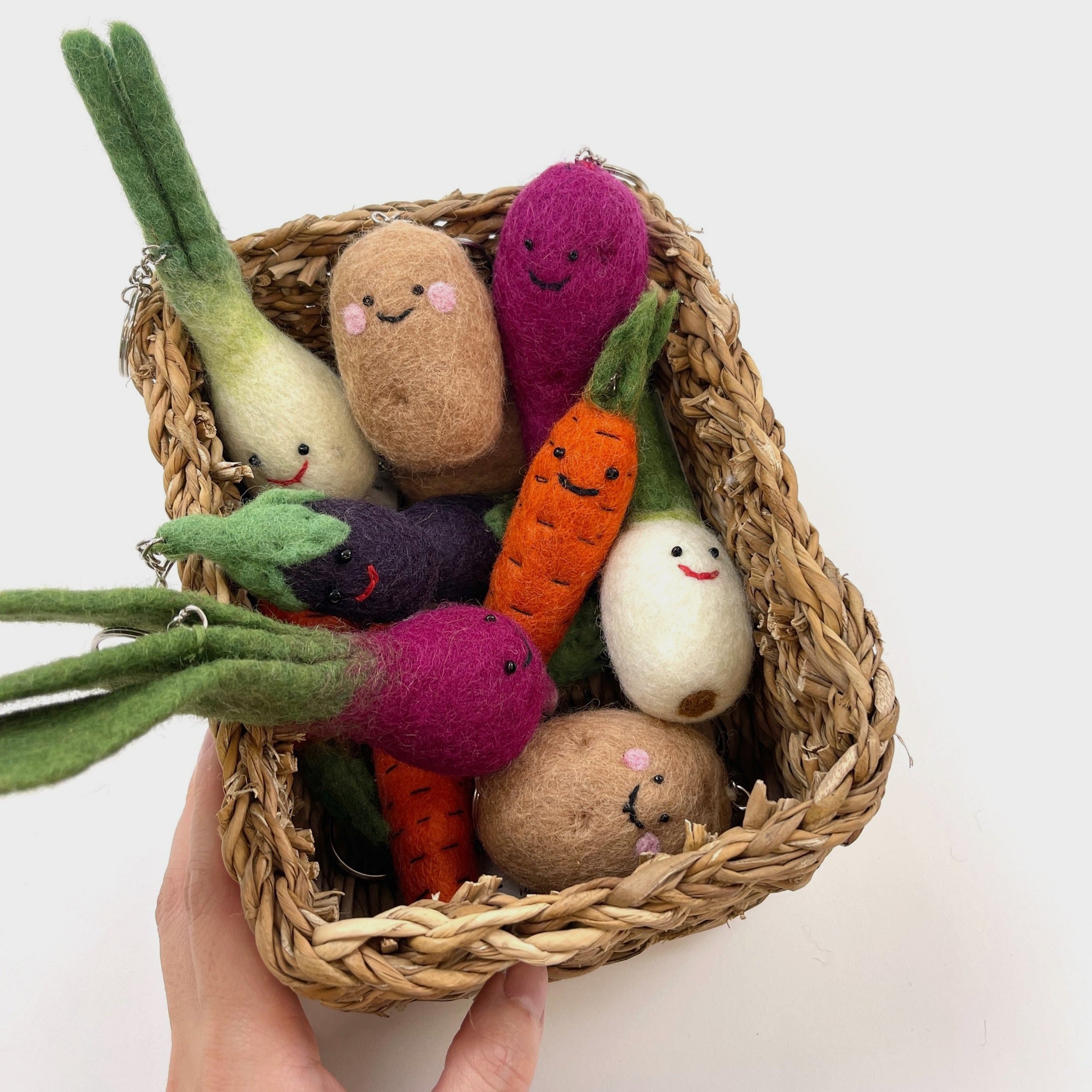 Vegetable Key Rings image 12