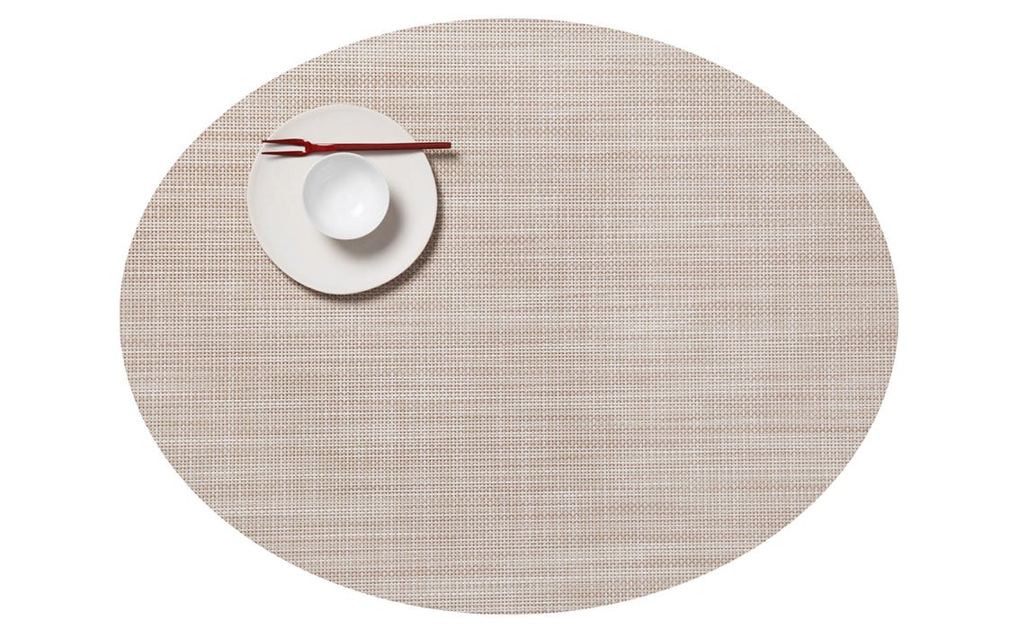 Mini Basketweave Oval Placemat image 3