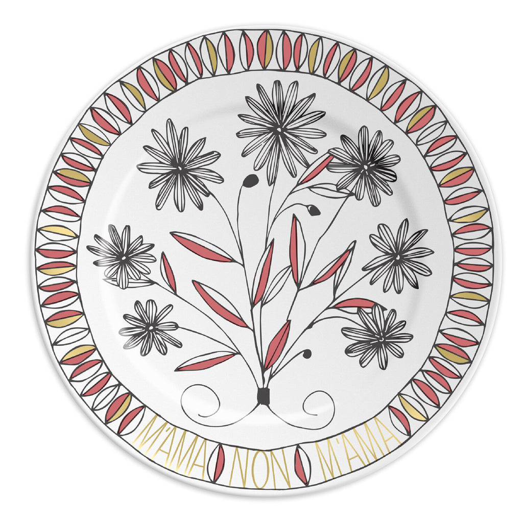 M’ama Non M’ama - Porcelain Plate Collection image 1
