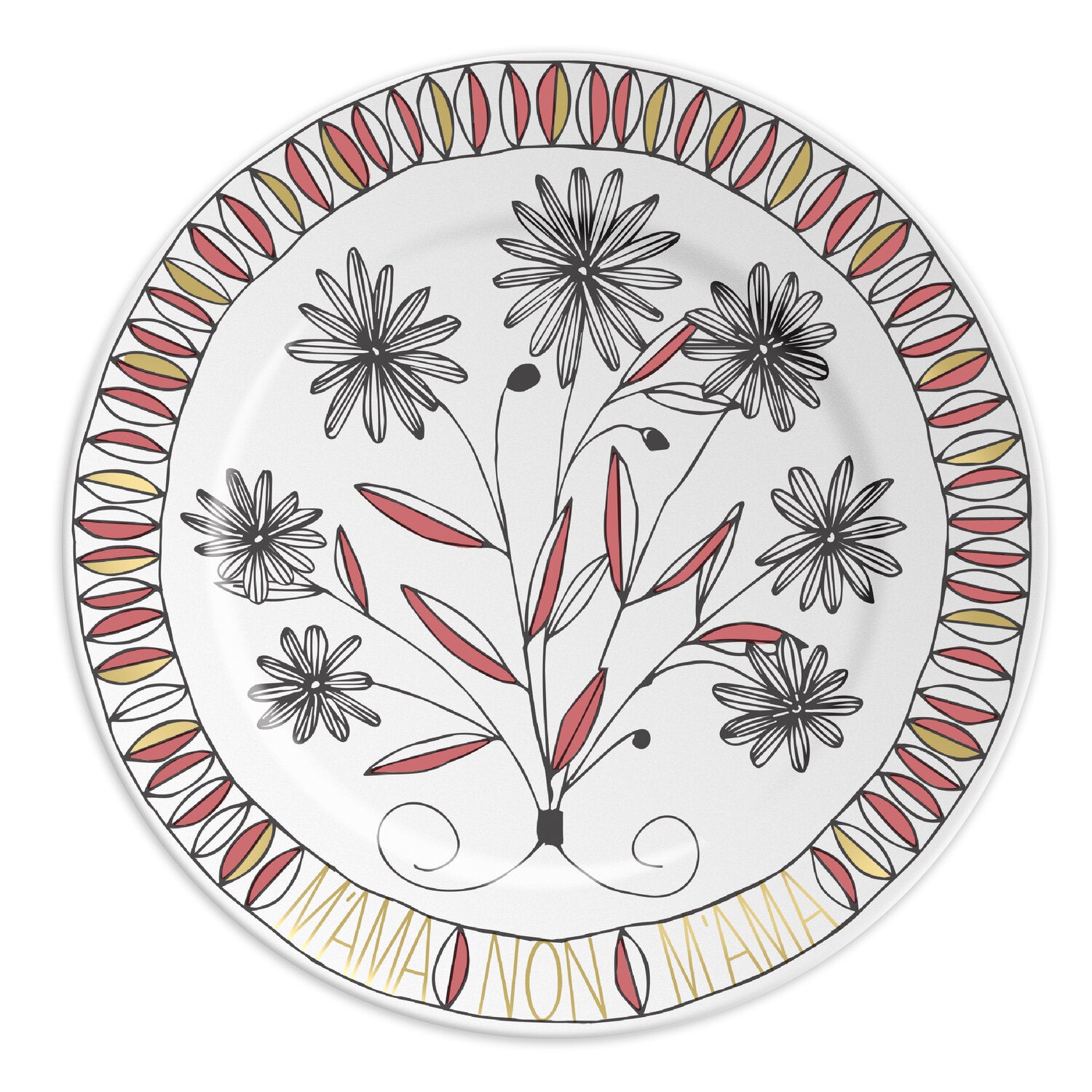 M’ama Non M’ama - Porcelain Plate Collection image 1