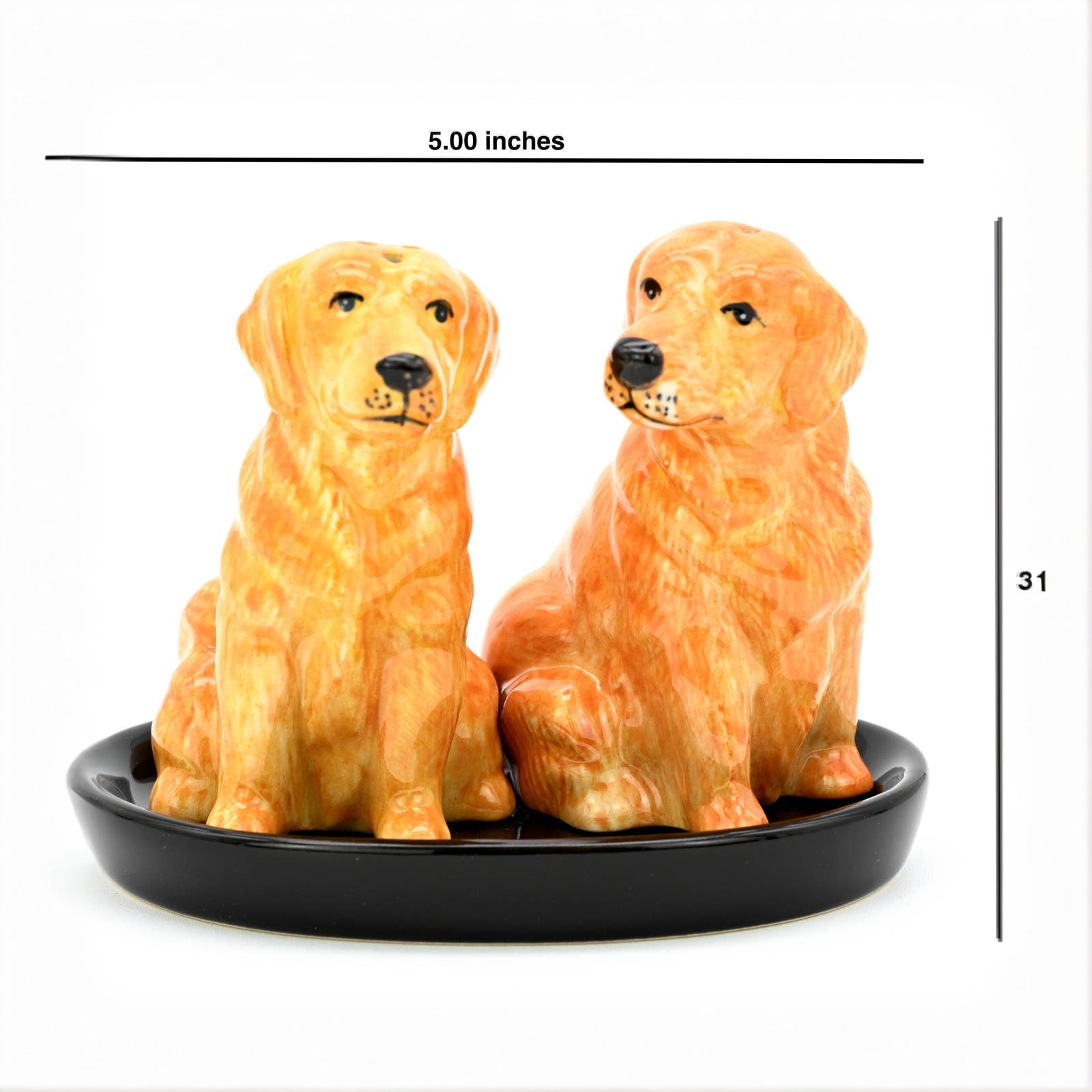 Salt and Pepper Shaker - Golden Retriever image 3