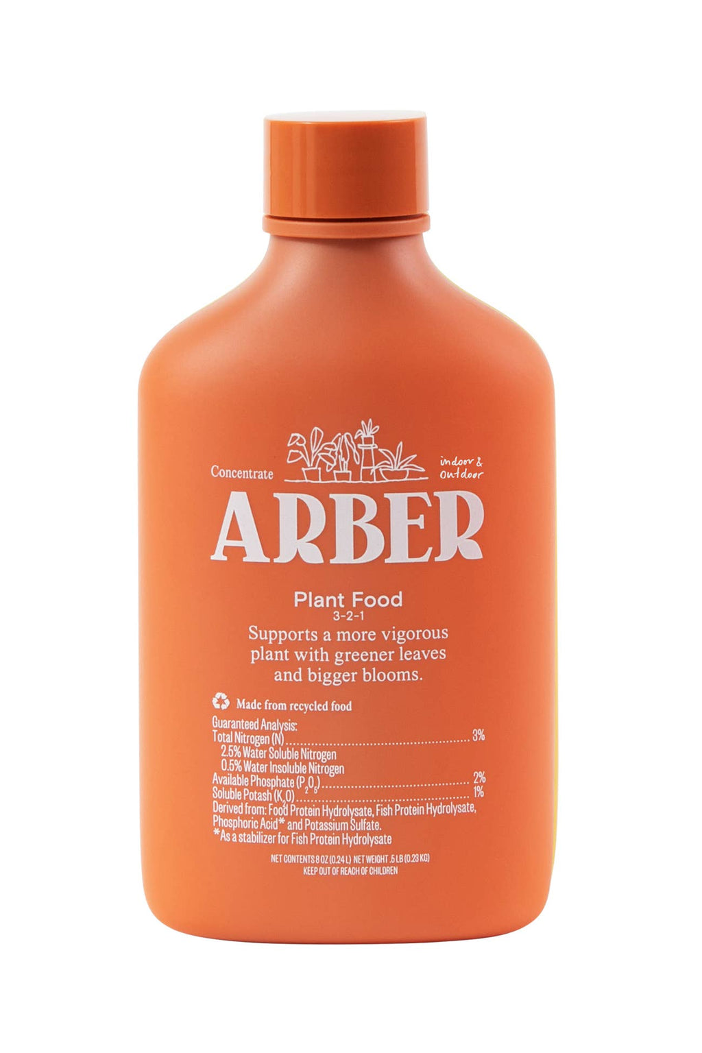 Organic Arber Plant Food - 8oz